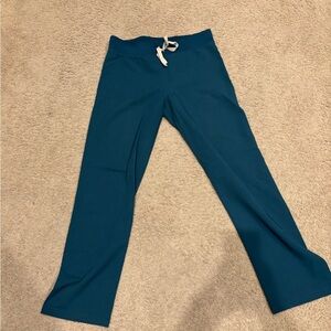 Figs Livingston Technical Collection Caribbean Blue Scrub Pants